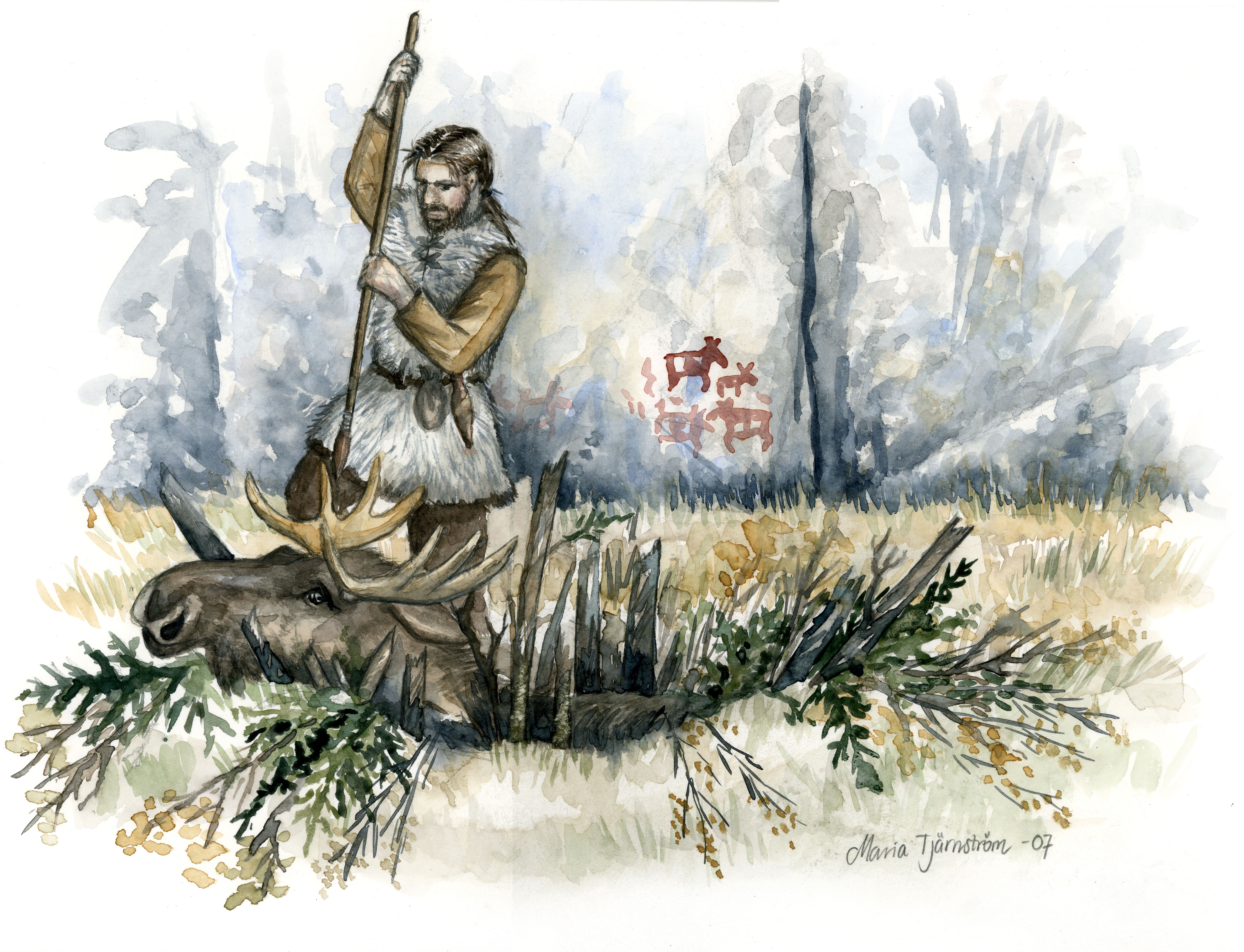 Fångstgrop vid Högberget