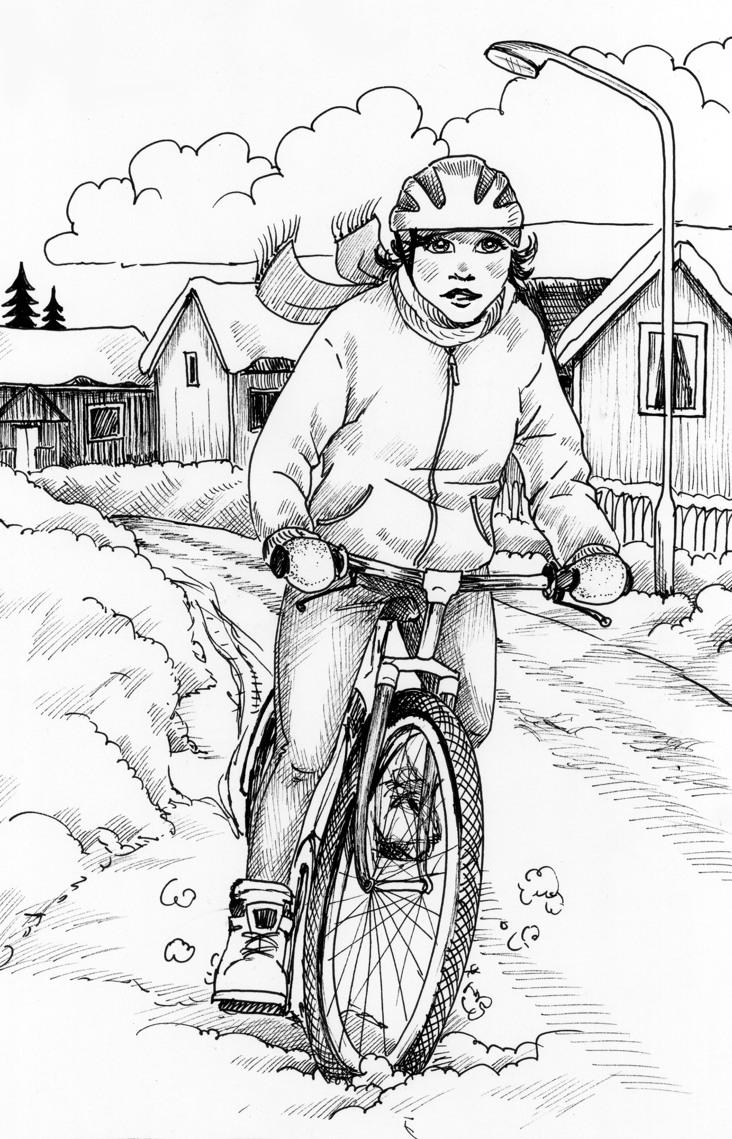 Bäst på häst - illustration från boken